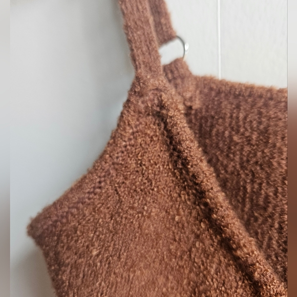 Lulus Brown Cutout Midi Sweater Dress in Women's M - Picture 8 of 16